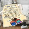 to My Best Friend, Friends are Our Chosen Family, My Dear Friend I Thank You, Customized Names, On Birthday, Friendship Day, Ultra Soft Light Weight Super Warm Fleece Blanket Gift view 4