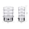 Multifunctional Electric Steamer, 3-Layer Large-Capacity Automatic Power-Off Household Steamer Steamer view 2