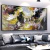 100% Hand-Painted Art Oil Painting Large Original Painting On Canvas all Abstract for Living Room Original Abstract Oil Painting 80 by 40in Unstretched view 3