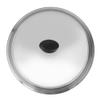 11 Inch Lid Stainless Steel Universal Pot Lid: 28CM Pan Frying Pan Cover Cookware s Replacement with Handle for Pots s Fry Skillet Universal view 1