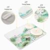 Absorbent Dish Drying Mat for Kitchen Counter - Lotus Watercolor Microfiber Drying Pad, Reversible Drainer Mats for Countertop, Lager 18 x 24 inch view 4