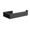 TYZK Shower Shelves Black Bathroom Hardware Set, Stainless Steel Towel Holder, Paper Holder, Robe Hook Bathing Accessories (Color : Paper Holder) view 1