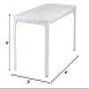 Square Small Table Coffee Table Living Room Coffee Table Multipurpose for Home Office Living Room Bedroom view 2