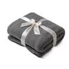 bearberry Super Soft Fluffy Throw Blanket Lightweight Cozy Warm Throw Blankets for Couch Bed Sofa All Season (Dark Grey, 53x71) view 1