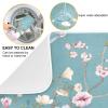 Absorbent Dish Drying Mat for Kitchen Counter - Chinese Painting Art Microfiber Drying Pad, Reversible Drainer Mats for Countertop, Lager 18 x 24 inch view 2