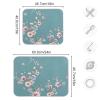 Absorbent Dish Drying Mat for Kitchen Counter - Chinese Painting Art Microfiber Drying Pad, Reversible Drainer Mats for Countertop, Lager 18 x 24 inch view 3