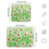 Absorbent Dish Drying Mat for Kitchen Counter - Green Sunflowers Oil Painting Microfiber Drying Pad, Reversible Drainer Mats for Countertop, Lager 18 x 24 inch view 3