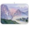 Absorbent Dish Drying Mat for Kitchen Counter - Chinese Painting Colors Microfiber Drying Pad, Reversible Drainer Mats for Countertop, Lager 18 x 24 inch view 1