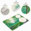 Absorbent Dish Drying Mat for Kitchen Counter - Green Tree Forest Microfiber Drying Pad, Reversible Drainer Mats for Countertop, Lager 18 x 24 inch view 4