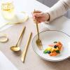 40 Piece Silverware Flatware Cutlery Set in Ergonomic Design Durable Stainless Steel Tableware Service for 9, Dishwasher Safe Kitchen Utensils Set view 2