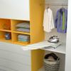Retractable Pull Out Folding Ironing Board Slide-Out Space Saving Iron Board Built-in Cabinet view 2