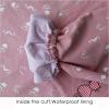 FYYSJW Aprons for Women with Pockets, Cotton And Linen Long Sleeve Aprons,Chef Cooking Cute Work Apron for Teens Adult Smock,Pink,44" Wx34 L view 3