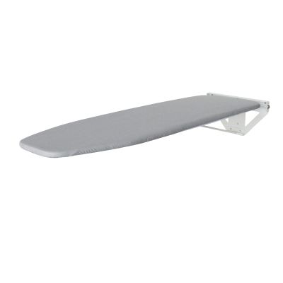 Wall Mounted Ironing Board 39.3x12 Compact Mount Fold Down Ironing Board for Small Spaces Space Saving