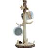 BLACK FOREST DECOR Antler Mug Rack, Polyresin, Coffee Mug Holder, 7" Dia. x 16.5" H view 4