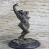 Collectible Statue Sculpture Children Abstract Female, Pure Bronze Home Office view 1