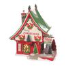 Department 56 North Pole Village Sisal Tree Factory Lit Building, 7.76 Inch, Multicolor view 1