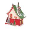 Department 56 North Pole Village Sisal Tree Factory Lit Building, 7.76 Inch, Multicolor view 2