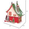 Department 56 North Pole Village Sisal Tree Factory Lit Building, 7.76 Inch, Multicolor view 4