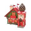 Department 56 North Pole Village Pine Cone Bed and Breakfast Lit Building, 6.97 Inch, Multicolor view 1