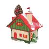 Department 56 North Pole Village Pine Cone Bed and Breakfast Lit Building, 6.97 Inch, Multicolor view 2