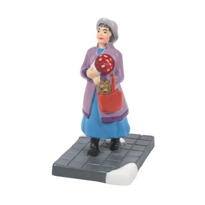 Department 56 Christmas in The City Village Accessories a Woman's Best Friend Figurine, 1.97 Inch, Multicolor