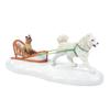 Department 56 Accessories for Village Collections Dog Sled Whose Best Friend Figurine, 1.875 Inch, Multicolor view 1