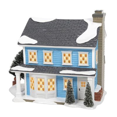 Department 56 Snow Village National Lampoon's Christmas Vacation The Chester House Lit Building, 7.64 Inch, Multicolor