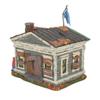 Department 56 Snow Village Halloween Ghost Office Lit Building, 6.77 Inch, Multicolor view 2