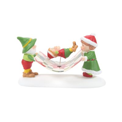 Department 56 North Pole Village Accessories Every Quilt Kid Tested Figurine, 1.77 Inch, Multicolor