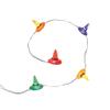 Department 56 Village Halloween Accessories Witch Hats String of Lights Lit Figurine, 24 Inch, Multicolor view 2