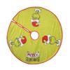 Department 56 Snowpinions Dr. Seuss Merry Grinchmas Holiday Tree Skirt, 48 by 48 Inch, Green view 1