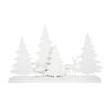 Department 56 Accessories for Village Collections Woodsy Silhouette Background Figurine, 10.2 Inch, White view 1
