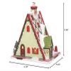 Department 56 North Pole Village Christmas Quilts Lit Building, 6.06 Inch, Multicolor view 2