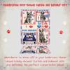 4th of July Independence Day I Love USA Blue Heeler Dog Bath Mat & Shower Curtain Combo - Non-Slip Bathroom Plush Rug Mat Polyester Bathtub Curtain Screens with Hook, BM 20''x 32'', SC 48"x72" view 4