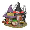 Department 56 Snow Village Halloween Rachel's Witch Retreat and Spa Lit Building, 8.58 Inch, Multicolor view 1