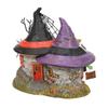 Department 56 Snow Village Halloween Rachel's Witch Retreat and Spa Lit Building, 8.58 Inch, Multicolor view 2