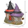 Department 56 Snow Village Halloween Rachel's Witch Retreat and Spa Lit Building, 8.58 Inch, Multicolor view 3