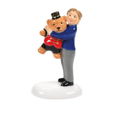 Department 56 Snow Village Accessories FAO Schwarz Bear Friends for Life Figurine, 2.48 Inch, Multicolor