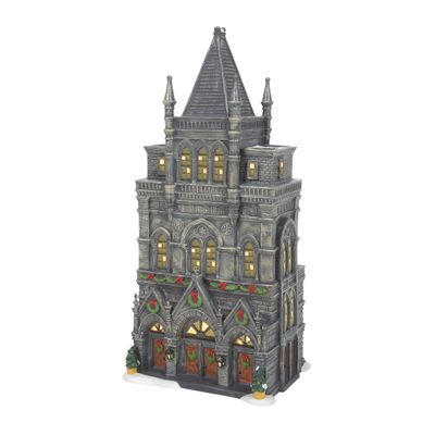 Department 56 Dickens Village St. James Concert Hall Lit Building, 11.42 Inch, Multicolor
