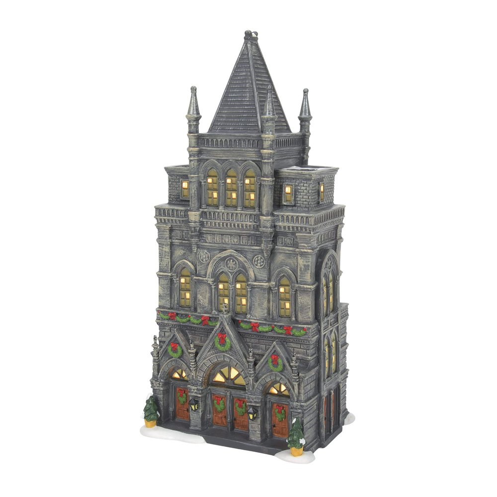 Department 56 Dickens Village St. James Concert Hall Lit Building, 11.42 Inch, Multicolor