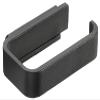 ZONE DENMARK Rim Wall Toilet Paper Holder - A Sleek, Stylish & Modern Accessory | Space-Saving Solution | Keep Your Bathroom Organized and Chic with This (Black) view 1