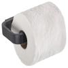 ZONE DENMARK Rim Wall Toilet Paper Holder - A Sleek, Stylish & Modern Accessory | Space-Saving Solution | Keep Your Bathroom Organized and Chic with This (Black) view 2