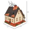 Department 56 Snow Village Halloween The Mummy House Lit Building, 7.13 Inch, Multicolor view 4