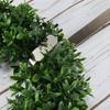 Over Door Wreath Hanger Hook - Silver 12" Thin Metal Christmas Holder view 3