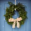 Over Door Wreath Hanger Hook - Silver 12" Thin Metal Christmas Holder view 4