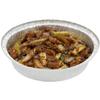 9inch Round Aluminum Foil Pan Sets Takeout to-Go Disposable WITHOUT LID, Silver, 9inch Pan WITHOUT Lids view 3