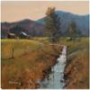 Fine Art Canvas At the Foot of the Blue Ridge Canvas Wall Decor by Artist Roger Bansemer for Living Room, Bedroom, Bathroom, Kitchen, Office, Bar, Dining & Guest Room - Ready to Hang - 46 in x 35 in view 1