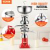VEVOR Milk Cream Separator, 100L/h Output Cream Centrifugal Separator, 304 Stainless Steel Milk Skimmer with 5L Bowl Capacity, 10500RPM Rotating Speed Cream Separator, Perfect for Dairy Farm Family view 2