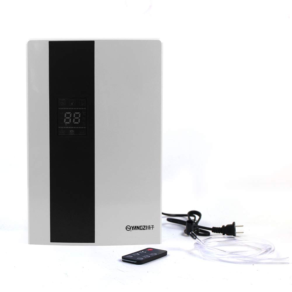 Remote Intelligent Dehumidifier, 90W 2200ml LCD Display Dryer for Living Room, Bedroom, Bathroom, Study Room, Kitchen