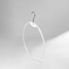 Cabilock 10Pcs Underwear Display Ring Hanger Bikini Swimwear Drying Holder Lingerie Hoop Hanger Round Clothes Rack Stands Scarf Hangers Closet Organizer view 4